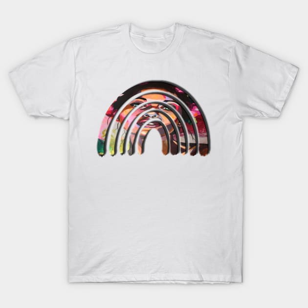 rainbow abstrac T-Shirt by ceklishop